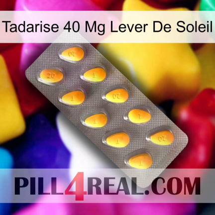 Tadarise 40 Mg Sunrise cialis1